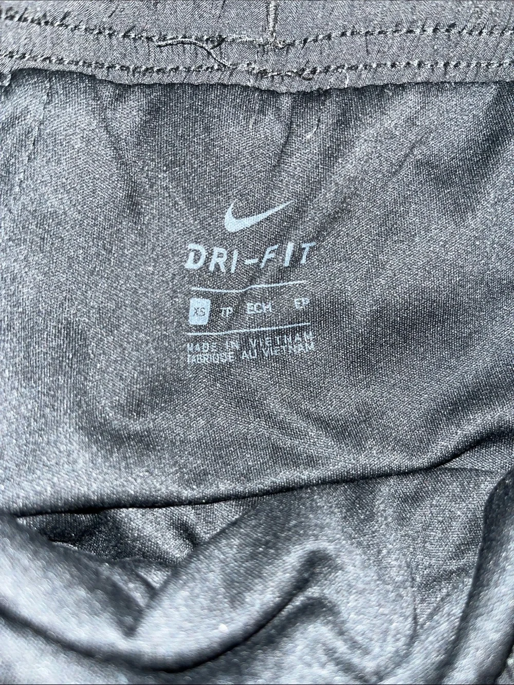 Nike black secure running